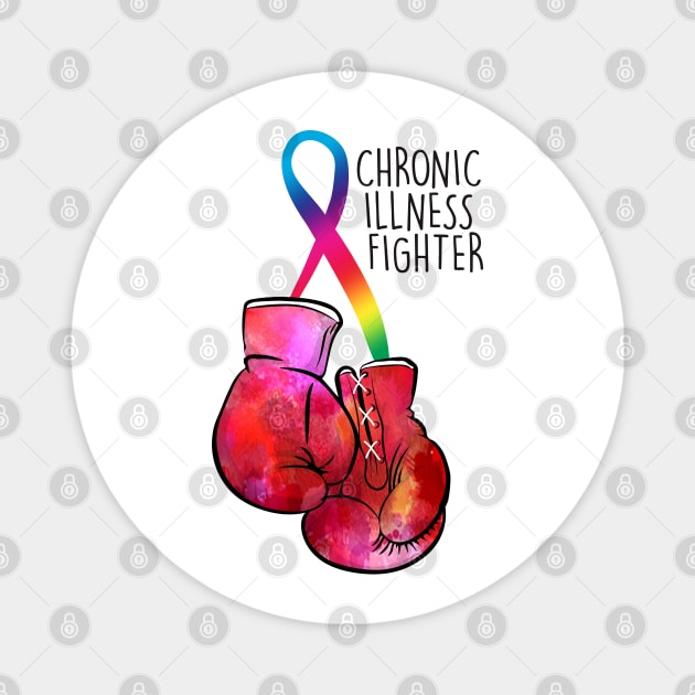 Chronic Illness Fighter Magnet by spooniespecies